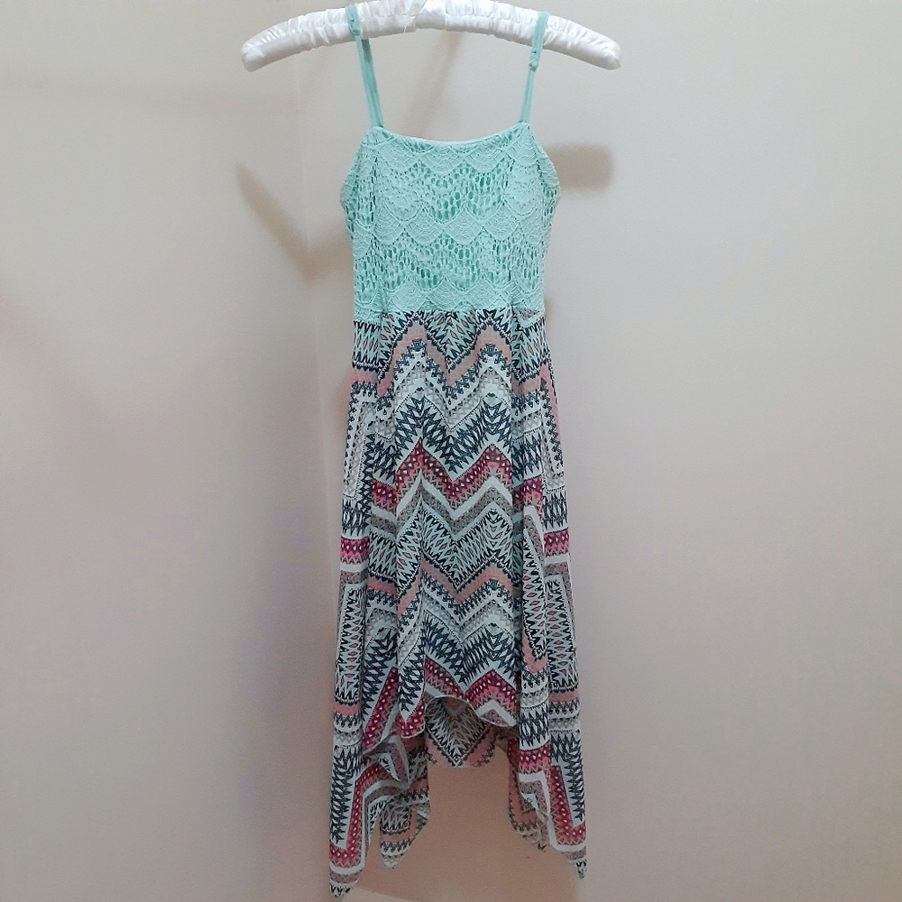Summery High-Low Dress *partially backless*
